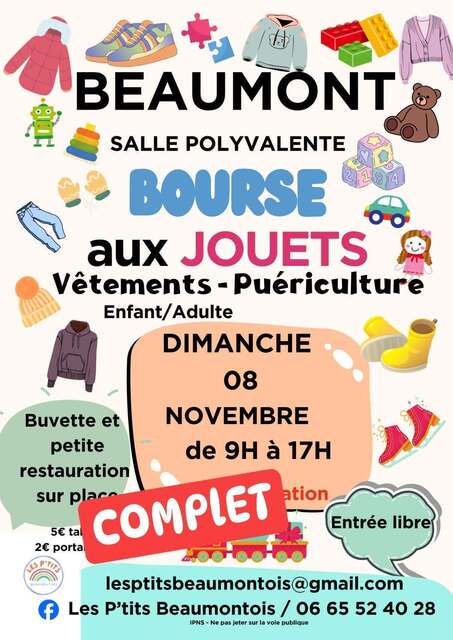 Bourse aux jouets